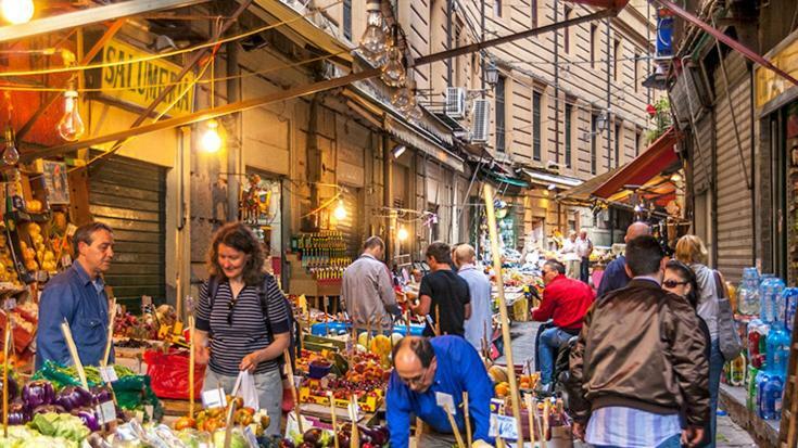 I Cinque Continenti Hotell Palermo Exteriör bild